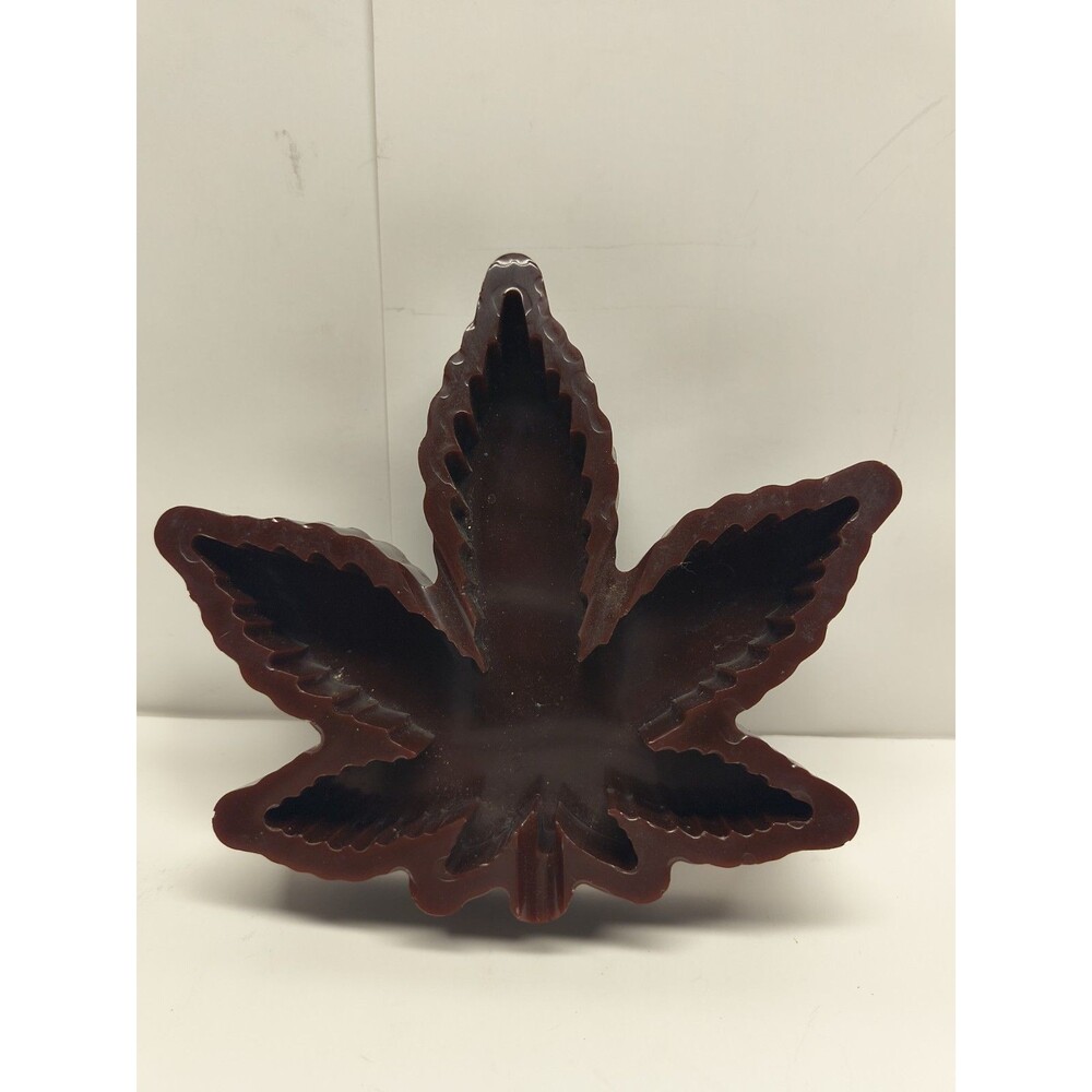 Pot Leaf Epoxy Resin Tray Coin Tray Jewelry Tray Ash Tray Soap Dish